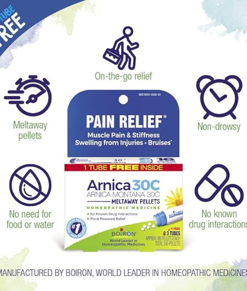 Boiron Arnica 30C Bonus Pack