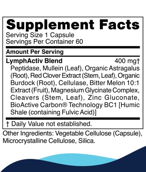 CellCore LymphActiv offers a powerful blend of herbs to support the body’s natural detoxification processes and lymphatic motion needed to support drainage.