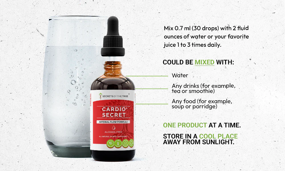 Cardio-Secret-Tincture-Dosage