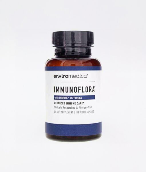 Enviromedica Immunoflora - provides comprehensive immune support like never before. Supported by nine published human clinical studies, Immunoflora bridges the gap between the innate and adaptive immune systems—our first and second lines of defense.