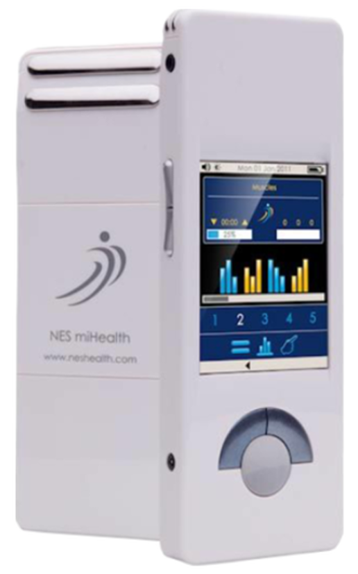 NES miHealth - the award winning bioenergetic health companion that incorporates PEMF therapy, body field scan and restoring healthy mind body patterns in a handheld, non-invasive biofeedback device.