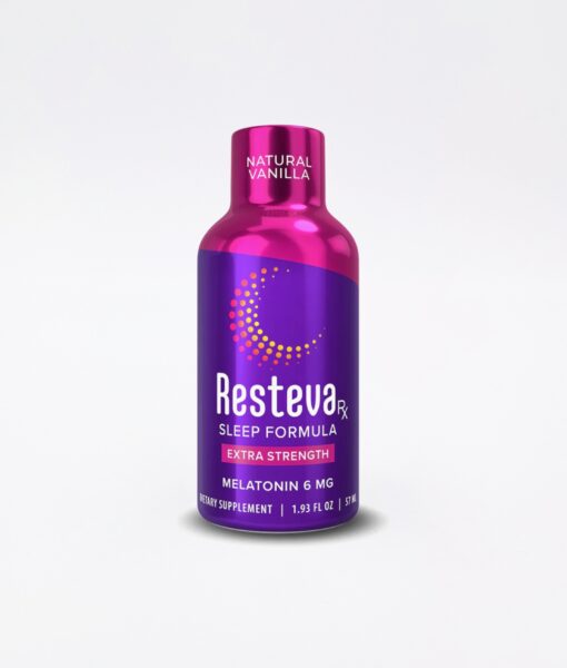 Resteva Rx Sleep - most effective sleep formula available, promoting relaxing sleep onset, deeper and more rejuvenating sleep.